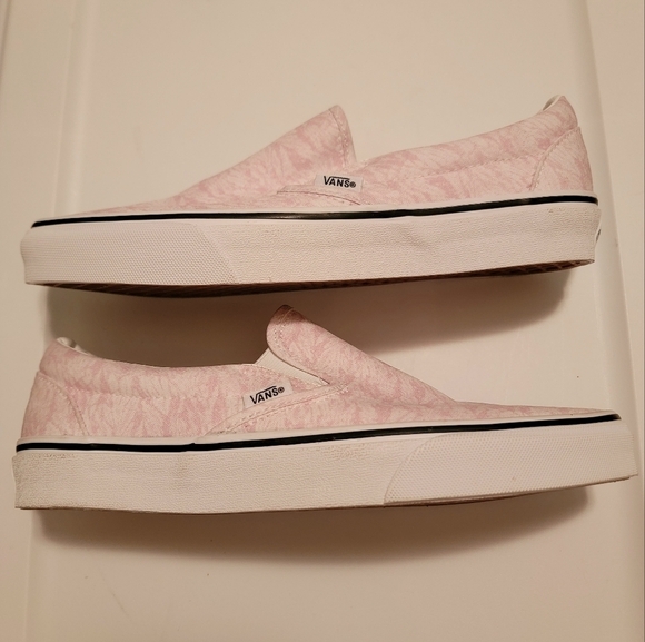 NWOT Vans Slip On Canvas Sneaker UNISEX BUT Listing under Ladies Size 10 - Picture 4 of 7